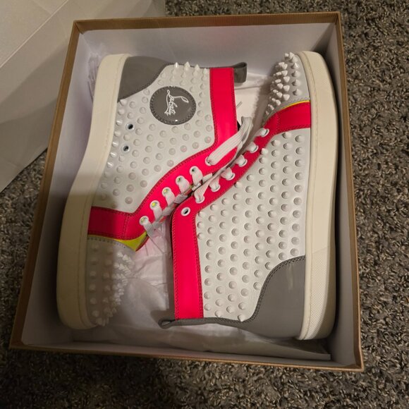 Louis Woman Flat Calf/Fluo/Mat/Spikes - Picture 2 of 3